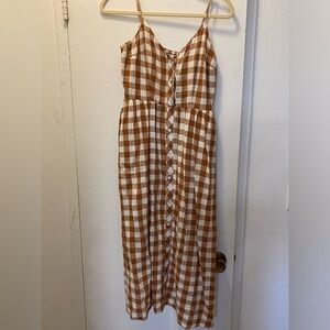 Gingham dress